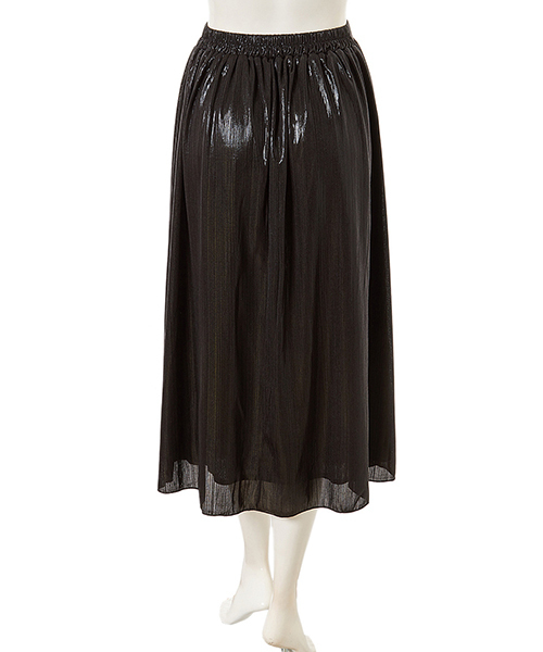 fifth（フィフス）の「グリッタープリーツスカート（スカート・レディース・ブラック/シルバー・MEDIUM）」の5枚目の写真