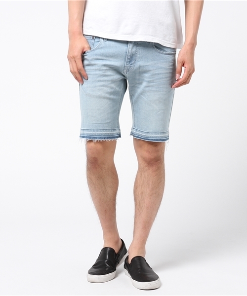 JACKROSE（ジャックローズ）の「COOLMAXストレッチデニムショーツ（デニムパンツ・メンズ・サックスブルー/インディゴブルー・L/S/M）」の12枚目の写真