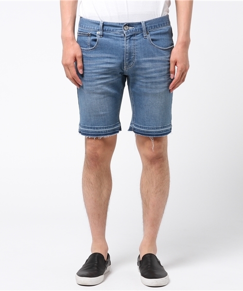 JACKROSE（ジャックローズ）の「COOLMAXストレッチデニムショーツ（デニムパンツ・メンズ・サックスブルー/インディゴブルー・L/S/M）」の5枚目の写真