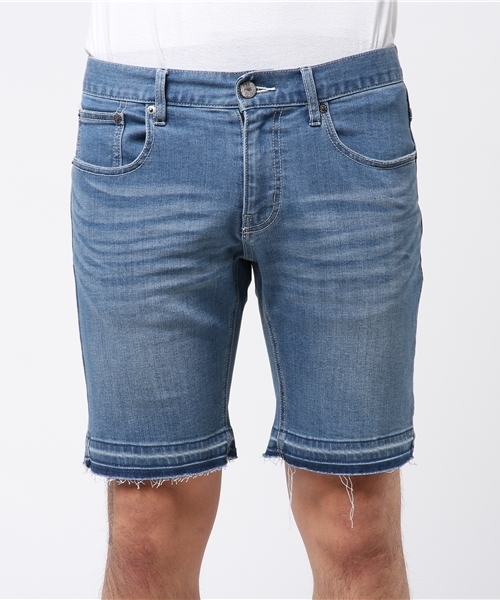 JACKROSE（ジャックローズ）の「COOLMAXストレッチデニムショーツ（デニムパンツ・メンズ・サックスブルー/インディゴブルー・L/S/M）」の6枚目の写真