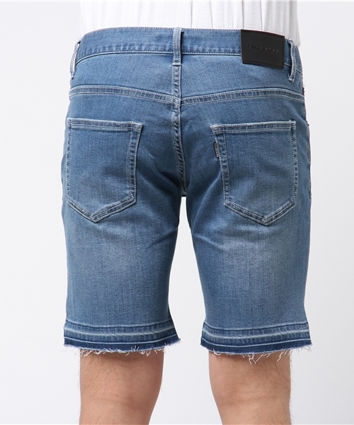 JACKROSE（ジャックローズ）の「COOLMAXストレッチデニムショーツ（デニムパンツ・メンズ・サックスブルー/インディゴブルー・L/S/M）」の7枚目の写真