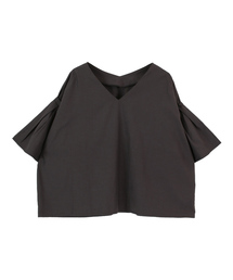 titivate | Vﾈｯｸﾀｯｸｽﾘｰﾌﾞﾌﾟﾙｵｰﾊﾞｰ(Tシャツ/カットソー)