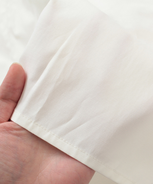 titivate（ティティベイト）の「Vﾈｯｸﾀｯｸｽﾘｰﾌﾞﾌﾟﾙｵｰﾊﾞｰ（Tシャツ/カットソー・レディース・ブラック/ブルーグリーン/ホワイト/ピンク/チャコールグレー・S/M）」の8枚目の写真