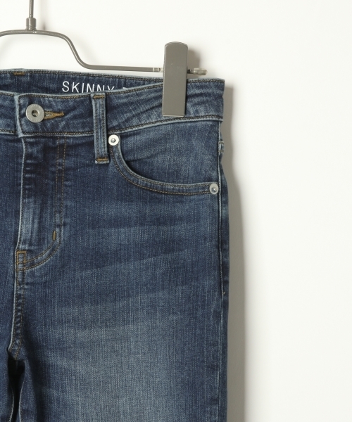 GLOBAL WORK（グローバルワーク）の「デニムスキニーパンツ/757013（デニムパンツ・レディース・ネイビー/ブラック/ブルー・SMALL/LARGE/MEDIUM/X-LARGE）」の6枚目の写真