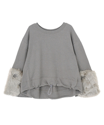 TSUMORI CHISATO | ｽｳｨｯﾁﾝｸﾞ裏毛(Tシャツ/カットソー)