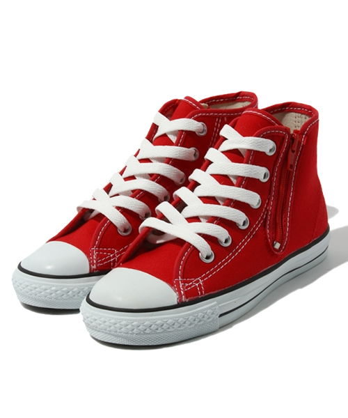 CONVERSE(コンバース)の「CHILD ALL STAR RZ HI/チャイルド オールスター RZ HI(スニーカー・キッズ・ホワイト/ブラック/レッド・15cm/16cm/17cm/18cm/19cm/20cm/21cm/22cm)」の1枚目の写真