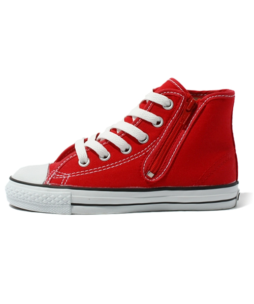 CONVERSE(コンバース)の「CHILD ALL STAR RZ HI/チャイルド オールスター RZ HI(スニーカー・キッズ・ホワイト/ブラック/レッド・15cm/16cm/17cm/18cm/19cm/20cm/21cm/22cm)」の4枚目の写真