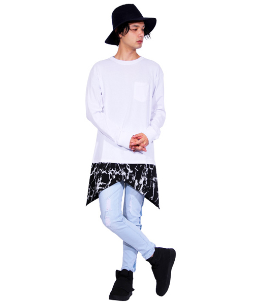 ８(eight)（エイト）の「モヘアライクツバ広中折れハット（ハット・メンズ・ブラック/ネイビー/グレー・FREE）」の20枚目の写真