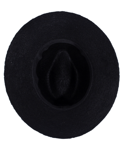 ８(eight)（エイト）の「モヘアライクツバ広中折れハット（ハット・メンズ・ブラック/ネイビー/グレー・FREE）」の16枚目の写真