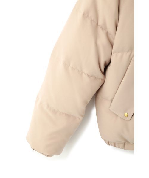 JILL by JILL STUART（ジルバイジルスチュアート）の「【CanCam 12月号掲載】プッファピーチィショートダウン（ダウンジャケット/コート・レディース・ベージュ/ピンク系その他・SMALL/MEDIUM）」の4枚目の写真