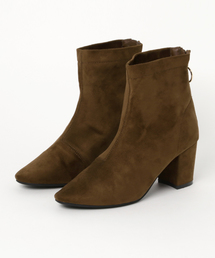 Andemiu | 【WEB限定LLサイズ】ストレッチショートブーツ772091(ブーツ)