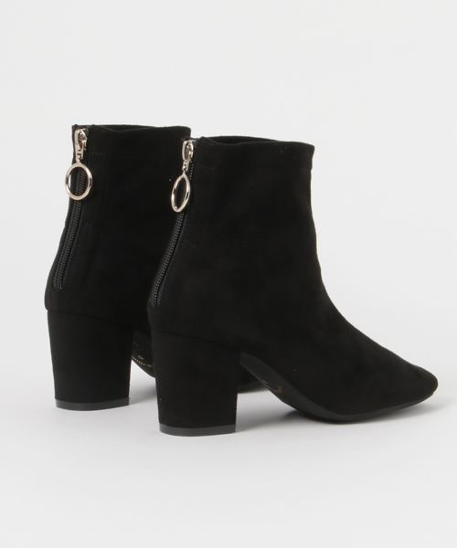 Andemiu（アンデミュウ）の「【WEB限定LLサイズ】ストレッチショートブーツ772091（ブーツ・レディース・カーキ/ブラック/ブラウン・LARGE/MEDIUM/SMALL/X-LARGE）」の7枚目の写真