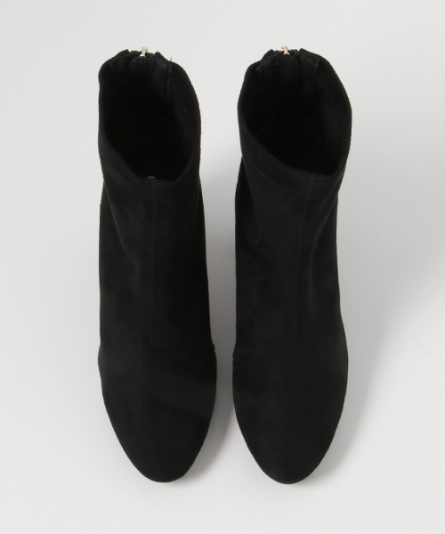 Andemiu（アンデミュウ）の「【WEB限定LLサイズ】ストレッチショートブーツ772091（ブーツ・レディース・カーキ/ブラック/ブラウン・LARGE/MEDIUM/SMALL/X-LARGE）」の4枚目の写真