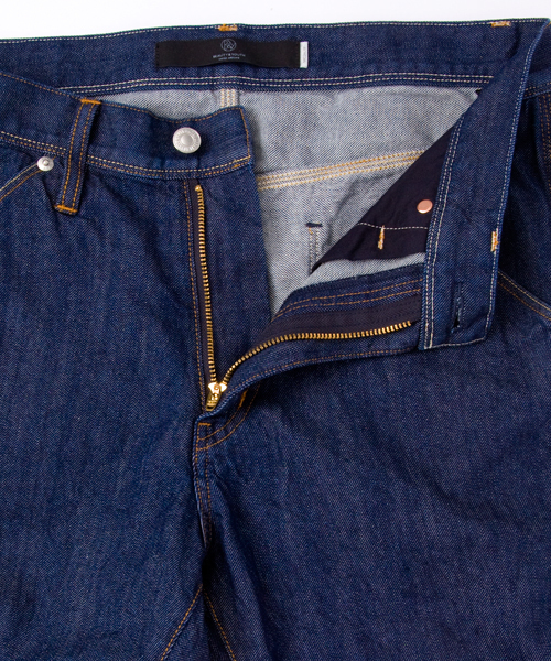 BEAUTY&YOUTH UNITED ARROWS（ビューティーアンドユースユナイテッドアローズ）の「by ∴ デニム ペインター テーパードパンツ◆（デニムパンツ・メンズ・ネイビー・SMALL/MEDIUM/LARGE/X-LARGE）」の6枚目の写真