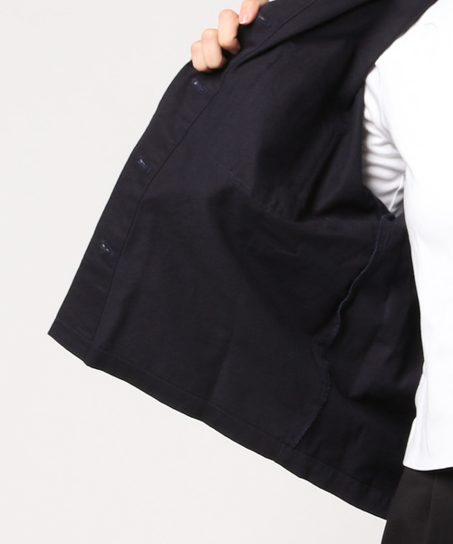 MERLOT（メルロー）の「袖ベルトミリタリージャケット687-8527（ミリタリージャケット・レディース・ベージュ/ネイビー/カーキ・FREE）」の4枚目の写真