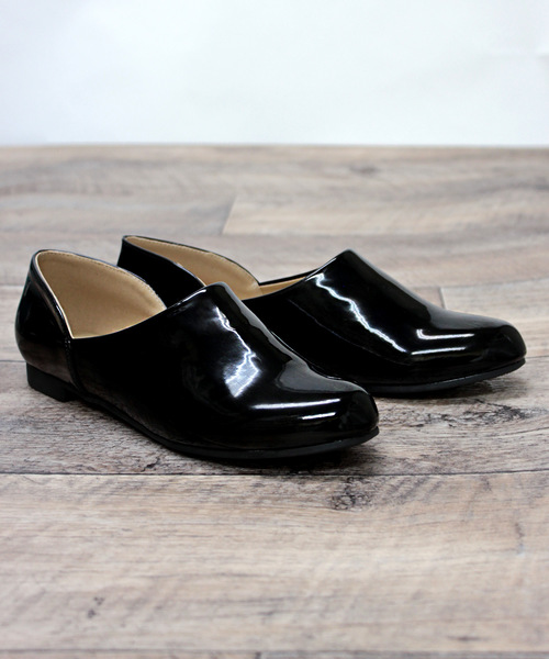 Libertydoll リバティードール の 美シルエット マニッシュドクターシューズ スリッポン Wear