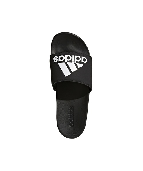 adidas（アディダス）の「アディダス adidas ADILETTECFLOGO CG3425（サンダル・メンズ・ブラック×ホワイト・25.5cm/26.5cm/28.5cm/27.5cm/23.5cm/24.5cm）」の9枚目の写真