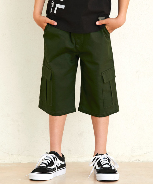 KRIFF MAYER Kid's Collection(クリフメイヤーキッズコレクション)の「マイニチショーツ(その他パンツ・キッズ・ブラック/カーキ/ベージュ/ネイビー/ダークグレー・120/130/140/160/150)」の4枚目の写真