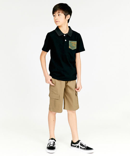 KRIFF MAYER Kid's Collection(クリフメイヤーキッズコレクション)の「マイニチショーツ(その他パンツ・キッズ・ブラック/カーキ/ベージュ/ネイビー/ダークグレー・120/130/140/160/150)」の11枚目の写真