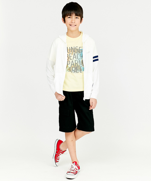 KRIFF MAYER Kid's Collection(クリフメイヤーキッズコレクション)の「マイニチショーツ(その他パンツ・キッズ・ブラック/カーキ/ベージュ/ネイビー/ダークグレー・120/130/140/160/150)」の14枚目の写真