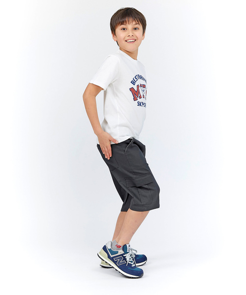 KRIFF MAYER Kid's Collection(クリフメイヤーキッズコレクション)の「マイニチショーツ(その他パンツ・キッズ・ブラック/カーキ/ベージュ/ネイビー/ダークグレー・120/130/140/160/150)」の15枚目の写真