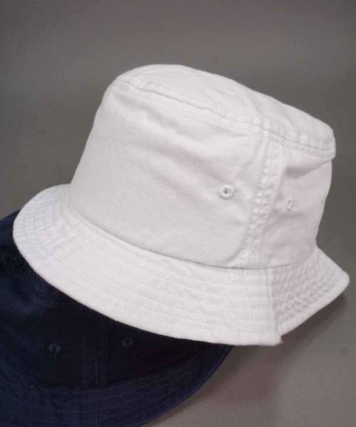 FUNALIVE（ファンアライブ）の「SI ORIGINAL ツイルウォッシュドブーニーハット（ハット・メンズ・イエロー/ピンク/ネイビー/ブラック/パープル/ブルー/グレー/オフホワイト/サックスブルー/オリーブドラブ・FREE）」の2枚目の写真