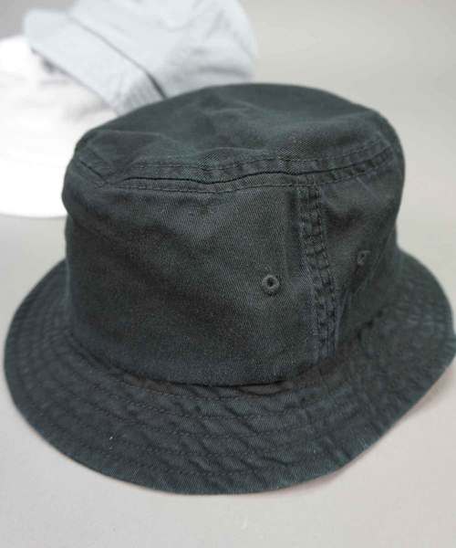 FUNALIVE（ファンアライブ）の「SI ORIGINAL ツイルウォッシュドブーニーハット（ハット・メンズ・イエロー/ピンク/ネイビー/ブラック/パープル/ブルー/グレー/オフホワイト/サックスブルー/オリーブドラブ・FREE）」の3枚目の写真