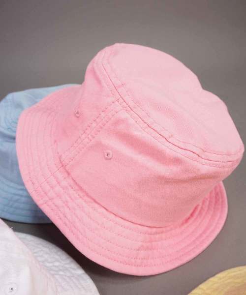 FUNALIVE（ファンアライブ）の「SI ORIGINAL ツイルウォッシュドブーニーハット（ハット・メンズ・イエロー/ピンク/ネイビー/ブラック/パープル/ブルー/グレー/オフホワイト/サックスブルー/オリーブドラブ・FREE）」の14枚目の写真