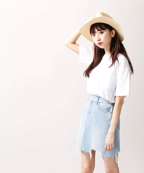 WEGO(ウィゴー)の「WEGO/デニムリメイクミニスカート(デニムスカート・レディース・その他1/その他2/その他3・LARGE/MEDIUM)」の10枚目の写真