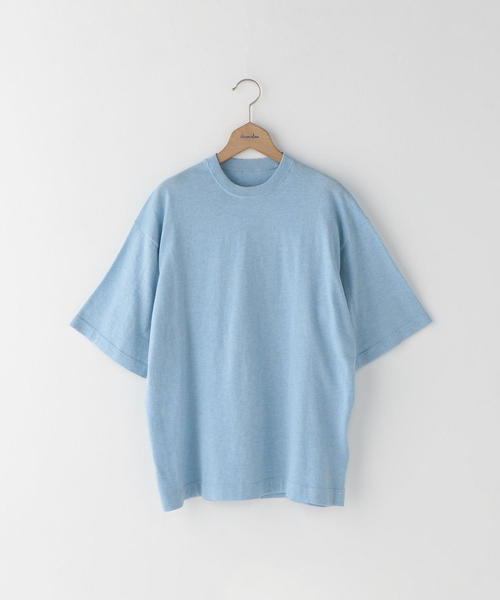 crepuscule（クレプスキュール）の「＜crepuscule＞ CTN SSL/ニット □□（ニット/セーター・メンズ・ライトブルー/ダークグレー/ベージュ/レッド・1/2）」の3枚目の写真