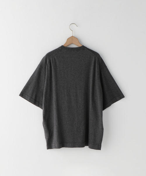 crepuscule（クレプスキュール）の「＜crepuscule＞ CTN SSL/ニット □□（ニット/セーター・メンズ・ライトブルー/ダークグレー/ベージュ/レッド・1/2）」の7枚目の写真