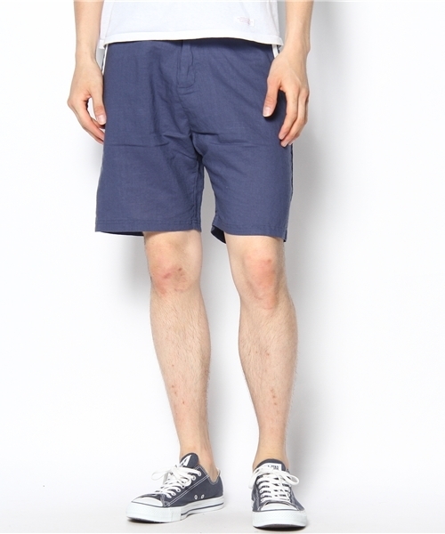 WHO'S WHO gallery（フーズフーギャラリー）の「WPショートパンツ（スラックス・メンズ・オフホワイト/ネイビー/ライトグレー・MEDIUM/LARGE）」の3枚目の写真