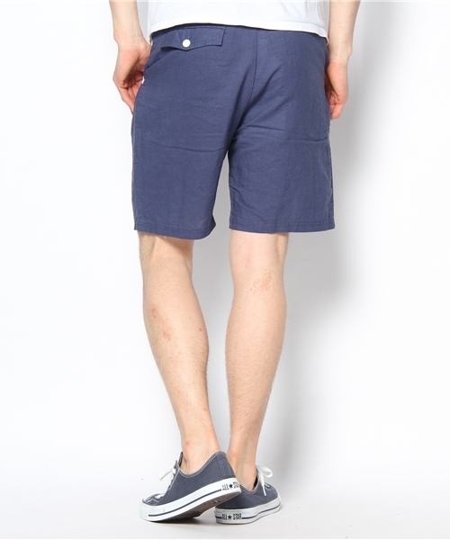 WHO'S WHO gallery（フーズフーギャラリー）の「WPショートパンツ（スラックス・メンズ・オフホワイト/ネイビー/ライトグレー・MEDIUM/LARGE）」の4枚目の写真