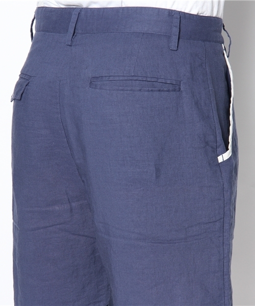 WHO'S WHO gallery（フーズフーギャラリー）の「WPショートパンツ（スラックス・メンズ・オフホワイト/ネイビー/ライトグレー・MEDIUM/LARGE）」の8枚目の写真