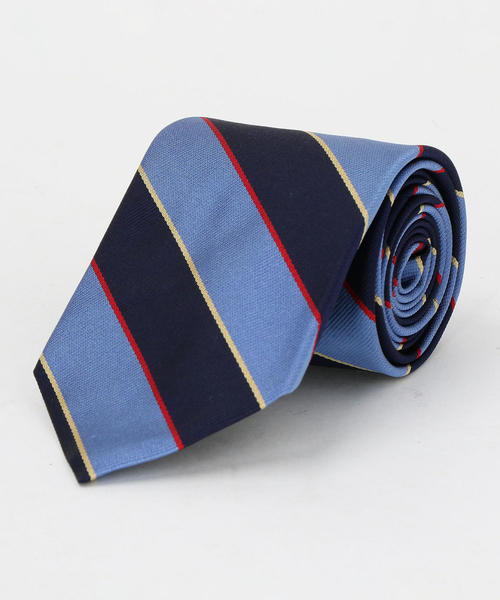 BROOKS BROTHERS（ブルックスブラザーズ）の「[ブルックスブラザーズ]★Brooks Brothers Classic 8.0 ストライプ1 ネクタイ（ネクタイ・メンズ・ダークグリーン/ワインレッド/ライトブルー・FREE）」の3枚目の写真