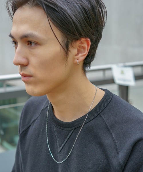 ieLS（イエルズ）の「金属アレルギー対応「ieLS」ステンレス　Stainless Steel チェーンネックレス（ネックレス・メンズ・シルバー/シルバー系その他/シルバー系その他2/シルバー系その他3/シルバー系その他4・60cm/45cm/50cm）」の2枚目の写真