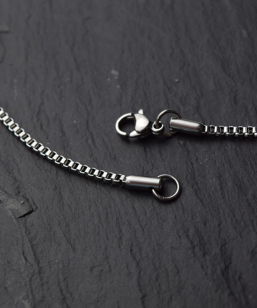 ieLS（イエルズ）の「金属アレルギー対応「ieLS」ステンレス　Stainless Steel チェーンネックレス（ネックレス・メンズ・シルバー/シルバー系その他/シルバー系その他2/シルバー系その他3/シルバー系その他4・60cm/45cm/50cm）」の6枚目の写真