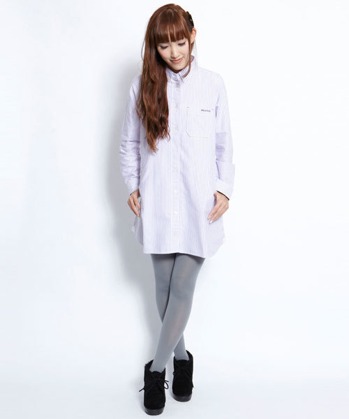 MILKFED.（ミルクフェド）の「BUTTON DOWN SHIRT DRESS bonjour tokyo  
