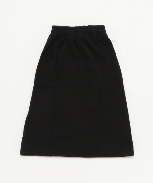 THE CASUAL（カジュアル）の「無地 ロングスカート キッズ（スカート・キッズ・ブラック/杢グレー/チャコール・110cm/120cm/130cm/140cm/150cm/160cm）」の4枚目の写真