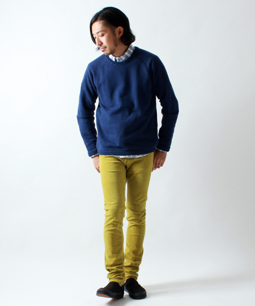 BEAMS(ビームス)の「○BEAMS / カラーネップ リバーシブル クルーネック(スウェット・メンズ・ナチュラル/グレー/ネイビー・SMALL/MEDIUM/LARGE/X-LARGE)」の11枚目の写真