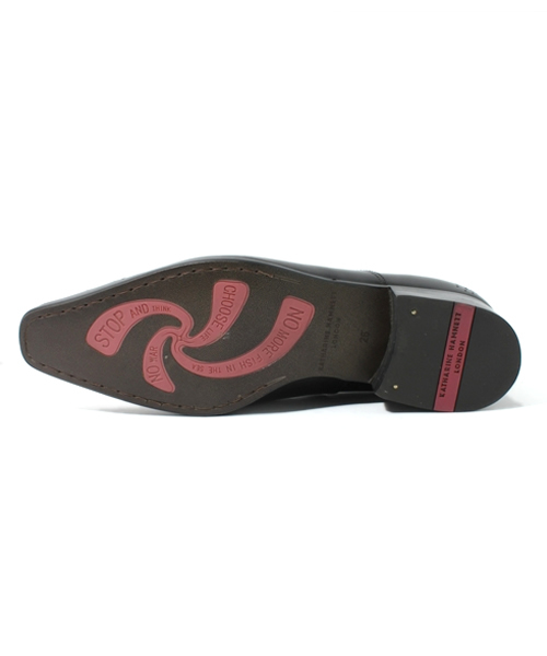 KATHARINE HAMNETT LONDON （キャサリンハムネットロンドン）の「SIDE LACE31402（ドレスシューズ・メンズ・ブラック/ダークブラウン/ワイン・SMALL/MEDIUM/LARGE）」の5枚目の写真