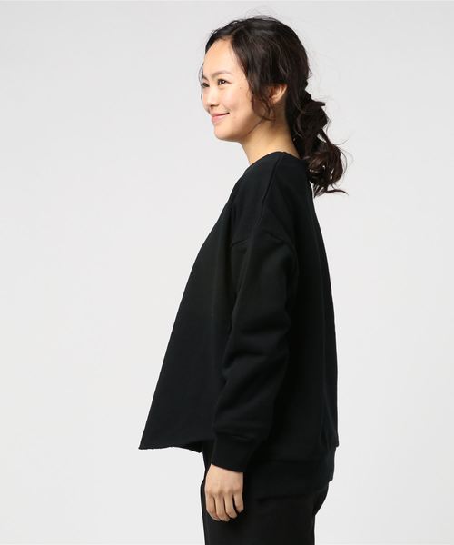 Munich（ミューニック）の「スウェットバックキーネックプルオーバー（スウェット・レディース・ブラック/グレー/オフホワイト・FREE）」の19枚目の写真