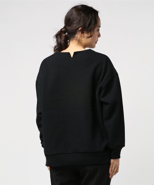 Munich（ミューニック）の「スウェットバックキーネックプルオーバー（スウェット・レディース・ブラック/グレー/オフホワイト・FREE）」の20枚目の写真