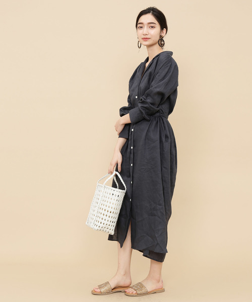 ADAM ET ROPE'(アダムエロペ)の「スクエアトゥラインストーンサンダル(サンダル・レディース・ブラック/ブラウン/シルバー・36/37/38)」の7枚目の写真