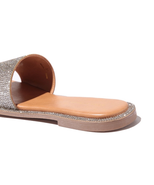 ADAM ET ROPE'(アダムエロペ)の「スクエアトゥラインストーンサンダル(サンダル・レディース・ブラック/ブラウン/シルバー・36/37/38)」の13枚目の写真