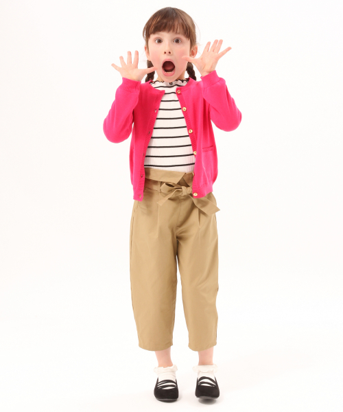 GLOBAL WORK(グローバルワーク)の「【キッズ】ウエストリボンコクーンパンツ/823231(その他パンツ・キッズ・ベージュ/グリーン・SMALL/MEDIUM/LARGE/X-LARGE/XX-LARGE)」の4枚目の写真