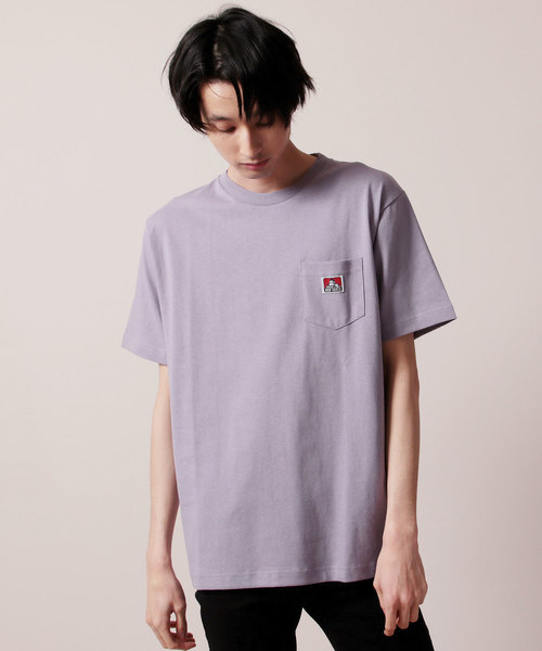 BEN DAVIS(ベンデイビス)の「BEN DAVIS/ベーシックポケット半袖クルーネックTシャツ(Tシャツ/カットソー・メンズ・ブラック/ブラウン/ピンク/ホワイト/ダークグリーン/レッド/イエロー/オレンジ/ライラック/ブルーグレー・S/XL/L/M)」の7枚目の写真