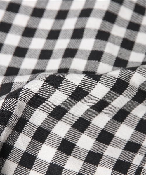 WEGO（ウィゴー）の「WEGO/ギンガムチェックフレアスカート（スカート・レディース・ブラック/ブルー/レッド・FREE）」の5枚目の写真