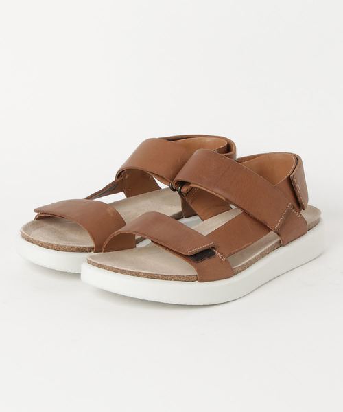 ecco corksphere sandal m flat