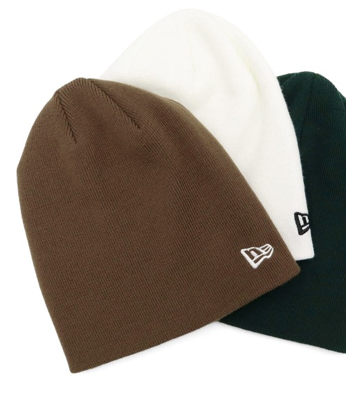 NEW ERA(ニューエラ)の「ニューエラ ベーシック ビーニー ニット帽(ニットキャップ/ビーニー・メンズ・ブラック×ホワイト/ロイヤルブルー/ケリーグリーン/ブラウン/ブルー系その他/ブラック×ゴールド/ライトグレー/ネイビー/レッド/アイボリー/ホワイト×ブラック/グリーン系その他/バーガンディー/グレー系カモフラージュ/ウィート/チャコール/パープル系その他/ブラック×ブラック/ベージュ/イエロー/アーミー/タイガーカモ/グリーン系その他2/ブラック×シルバー/ブラック系その他2/ブラック系その他3/パープル/ストーン/ベージュ系その他2/グリーン系その他3/ブラウン系その他/オリーブ/ネイビー系/チャコールグレー/オフホワイト/ライトグレー系/ダークブラウン/ライトイエロー/ライトピンク/オレンジ・FREE)」の17枚目の写真